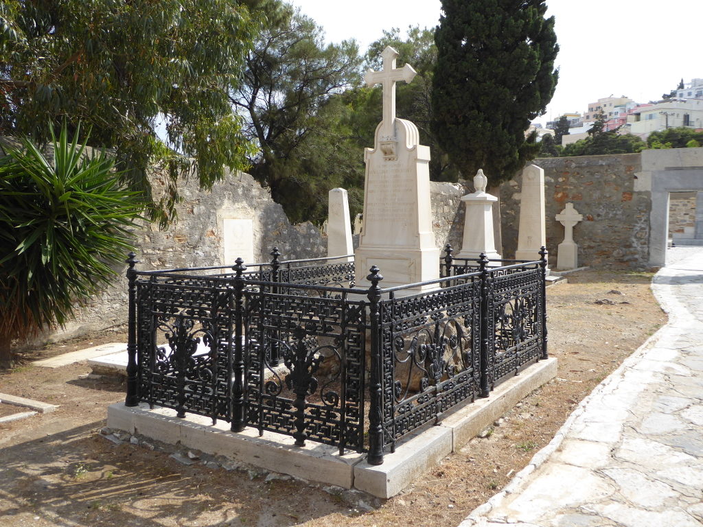 The grave of William Binney